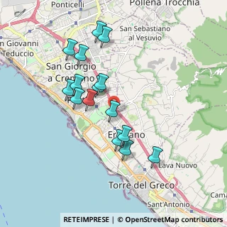 Mappa Via G. Semmola, 80055 Portici NA, Italia (1.83333)
