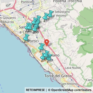 Mappa Via G. Semmola, 80055 Portici NA, Italia (2.00357)