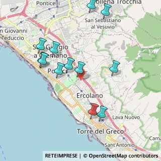 Mappa Via G. Semmola, 80055 Portici NA, Italia (2.21917)