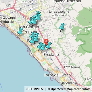 Mappa Via G. Semmola, 80055 Portici NA, Italia (1.81063)