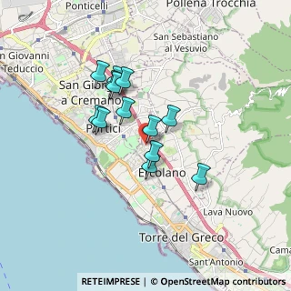 Mappa Via G. Semmola, 80055 Portici NA, Italia (1.45462)