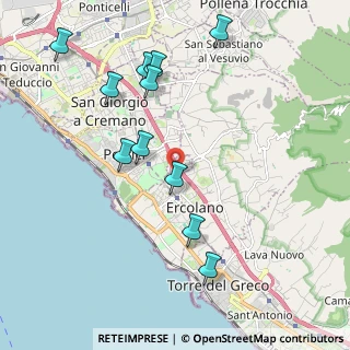 Mappa Via G. Semmola, 80055 Portici NA, Italia (2.33)