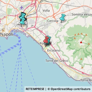 Mappa Viale Ascione, 80055 Portici NA, Italia (4.89143)