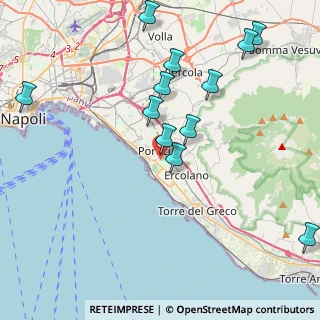 Mappa Viale Ascione, 80055 Portici NA, Italia (4.88417)