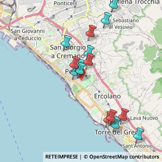 Mappa Viale Ascione, 80055 Portici NA, Italia (2.21267)