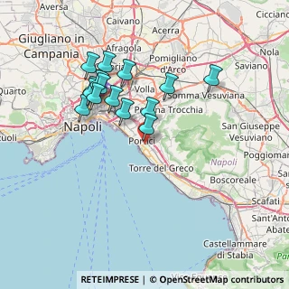 Mappa Viale Ascione, 80055 Portici NA, Italia (7.286)