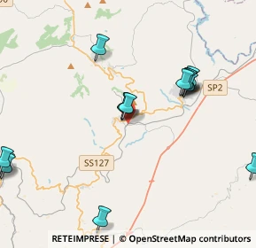 Mappa Unnamed Road, 07030 Laerru SS, Italia (4.88)