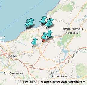 Mappa Unnamed Road, 07030 Laerru SS, Italia (11.52353)