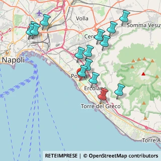 Mappa Via Casaconte, 80055 Portici NA, Italia (4.482)