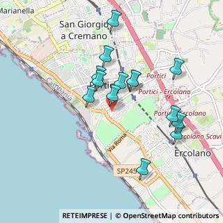 Mappa Via Casaconte, 80055 Portici NA, Italia (0.92143)