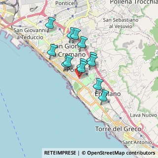 Mappa Via Casaconte, 80055 Portici NA, Italia (1.41769)