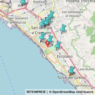 Mappa Via Casaconte, 80055 Portici NA, Italia (2.4)