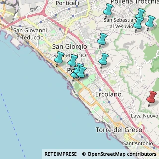Mappa Via Casaconte, 80055 Portici NA, Italia (2.37167)
