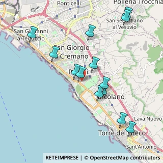 Mappa Via Casaconte, 80055 Portici NA, Italia (2.25538)