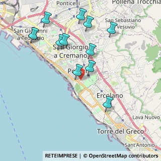 Mappa Via Casaconte, 80055 Portici NA, Italia (2.36417)