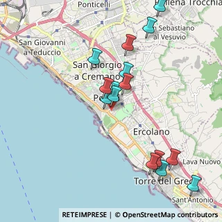 Mappa Via Casaconte, 80055 Portici NA, Italia (2.23067)