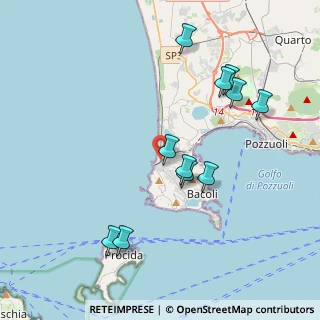 Mappa Via Romana Spiaggia, 80070 Bacoli NA, Italia (4.32)