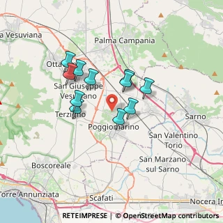 Mappa Via Passariello, 80040 Poggiomarino NA, Italia (2.89636)