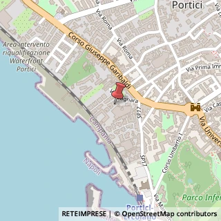 Mappa Via Bagnara, 6, 80055 Portici, Napoli (Campania)