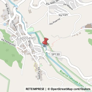Mappa Via S. Gerardo, 83040 Caposele AV, Italia, 83040 Caposele, Avellino (Campania)