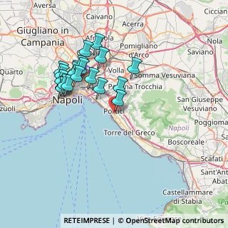 Mappa P.zza S. Ciro, 80055 Portici NA, Italia (7.6575)
