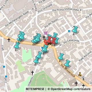 Mappa Via Bellucci Sessa, 80055 Portici NA, Italia (0.1015)