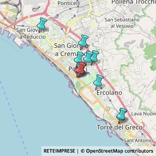 Mappa Via Bellucci Sessa, 80055 Portici NA, Italia (1.48545)