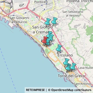 Mappa Via Bellucci Sessa, 80055 Portici NA, Italia (1.65583)