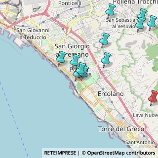 Mappa Via Bellucci Sessa, 80055 Portici NA, Italia (2.39917)