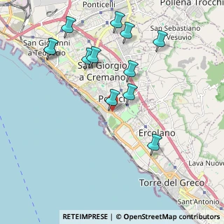 Mappa Via Bellucci Sessa, 80055 Portici NA, Italia (2.34333)