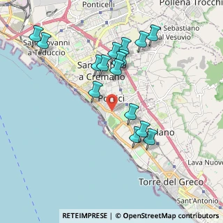 Mappa Via Bellucci Sessa, 80055 Portici NA, Italia (2.0625)