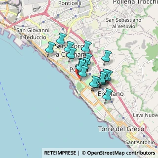 Mappa P.zza S. Ciro, 80055 Portici NA, Italia (1.161)