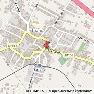 Mappa Via Sarno, 6, 80040 Striano, Napoli (Campania)