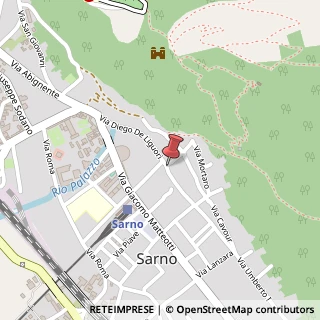 Mappa Via Michele Squitieri, 4, 84087 Sarno, Salerno (Campania)