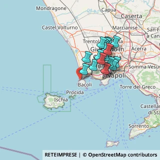 Mappa Via Giulio Cesare, 80070 Bacoli NA, Italia (12.717368421053)