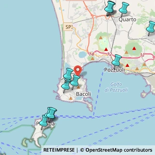 Mappa Via Bellavista, 80070 Bacoli NA, Italia (6.15538)