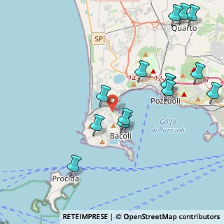 Mappa Via Bellavista, 80070 Bacoli NA, Italia (5.20357)