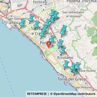 Mappa Via Casa Conte, 80055 Portici NA, Italia (2.21632)