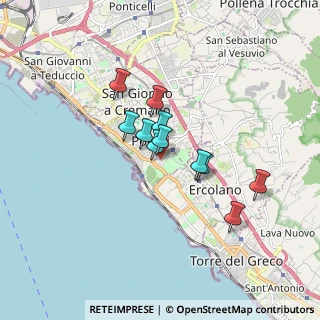 Mappa Via Casa Conte, 80055 Portici NA, Italia (1.31636)