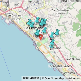 Mappa Via Casa Conte, 80055 Portici NA, Italia (1.39357)
