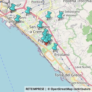 Mappa Via Casa Conte, 80055 Portici NA, Italia (2.09846)