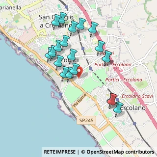 Mappa Via Casa Conte, 80055 Portici NA, Italia (0.993)