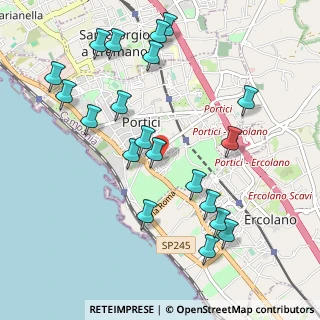 Mappa Via Casa Conte, 80055 Portici NA, Italia (1.2055)