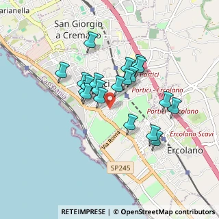 Mappa Via Casa Conte, 80055 Portici NA, Italia (0.768)