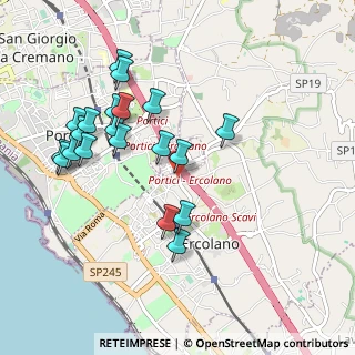 Mappa Via Ulivi, 80056 Ercolano NA, Italia (1.064)