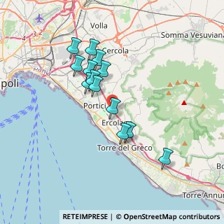 Mappa Via Ulivi, 80056 Ercolano NA, Italia (3.35769)