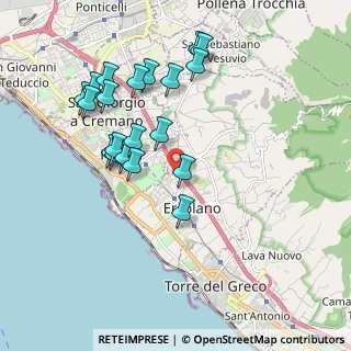 Mappa Via Ulivi, 80056 Ercolano NA, Italia (2.048)