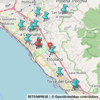 Mappa Via Ulivi, 80056 Ercolano NA, Italia (2.52929)