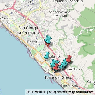 Mappa Via Ulivi, 80056 Ercolano NA, Italia (2.221)