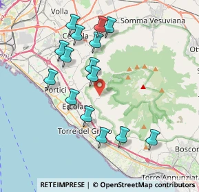 Mappa Via Vesuvio, 80056 Ercolano NA, Italia (4.038)